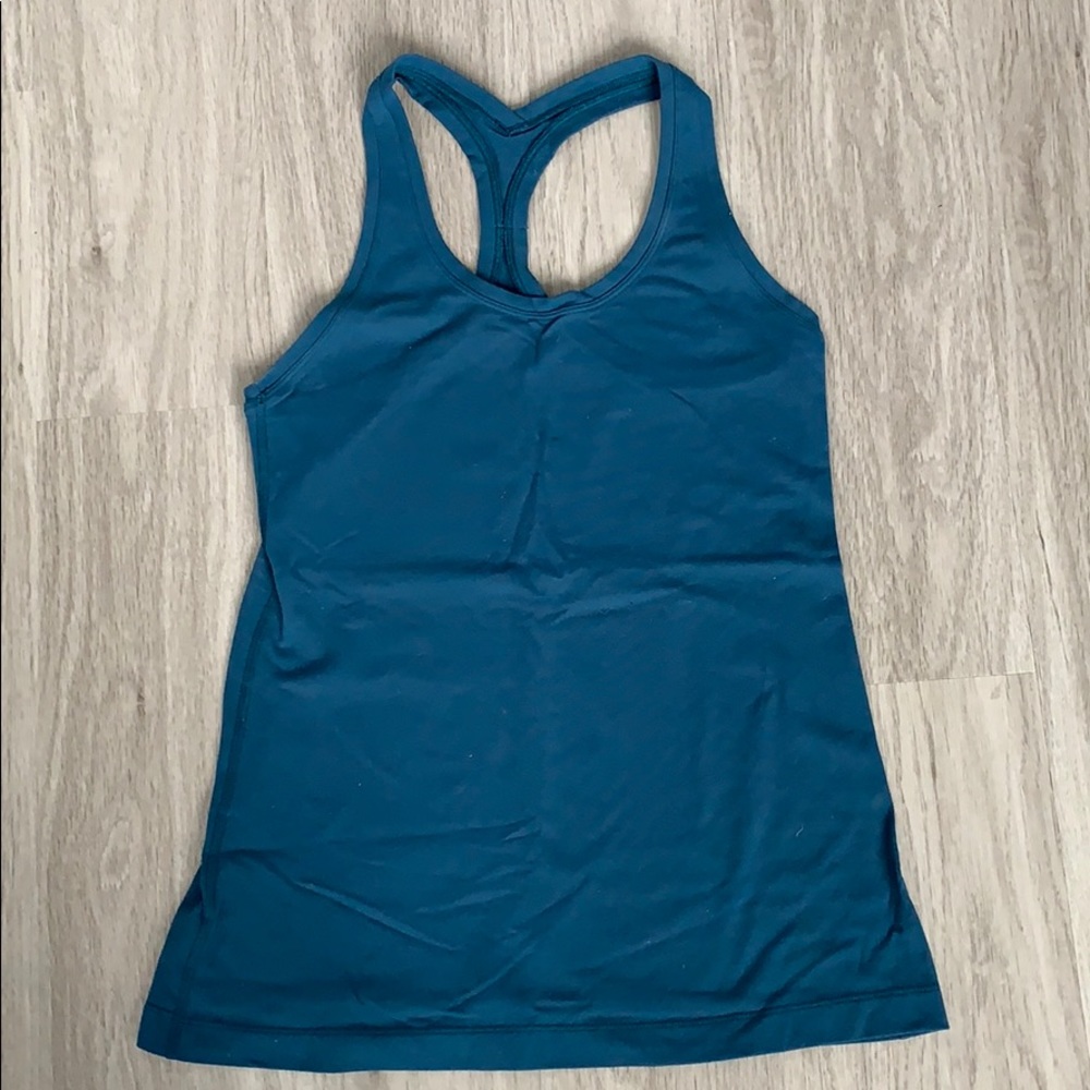 Teal Lululemon Racer Back Tanktop